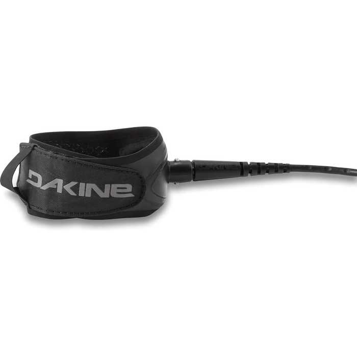 2023 Dakine Kaimana Team 6ft X 1/4in Surf Leash D10002819 - Schwarz